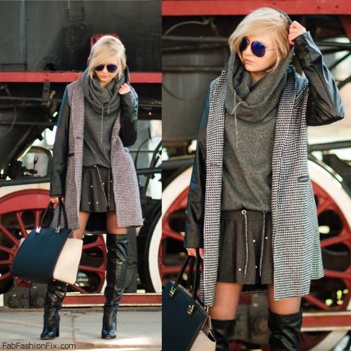 Style Guide: How to wear over-the-knee boots this winter? | Fab Fashion Fix