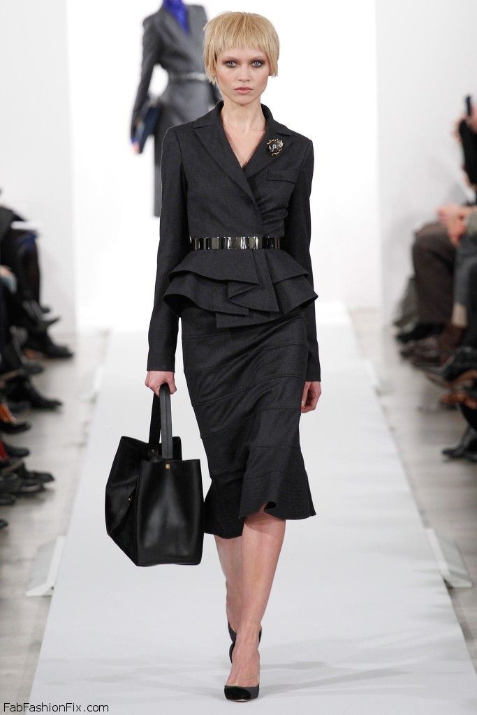 Oscar De La Renta fall/winter 2014 collection – New York fashion week ...