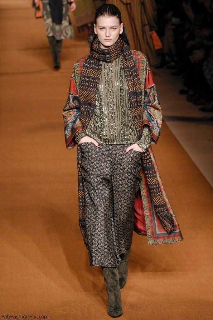 Etro fall/winter 2014 collection – Milan fashion week | Fab Fashion Fix