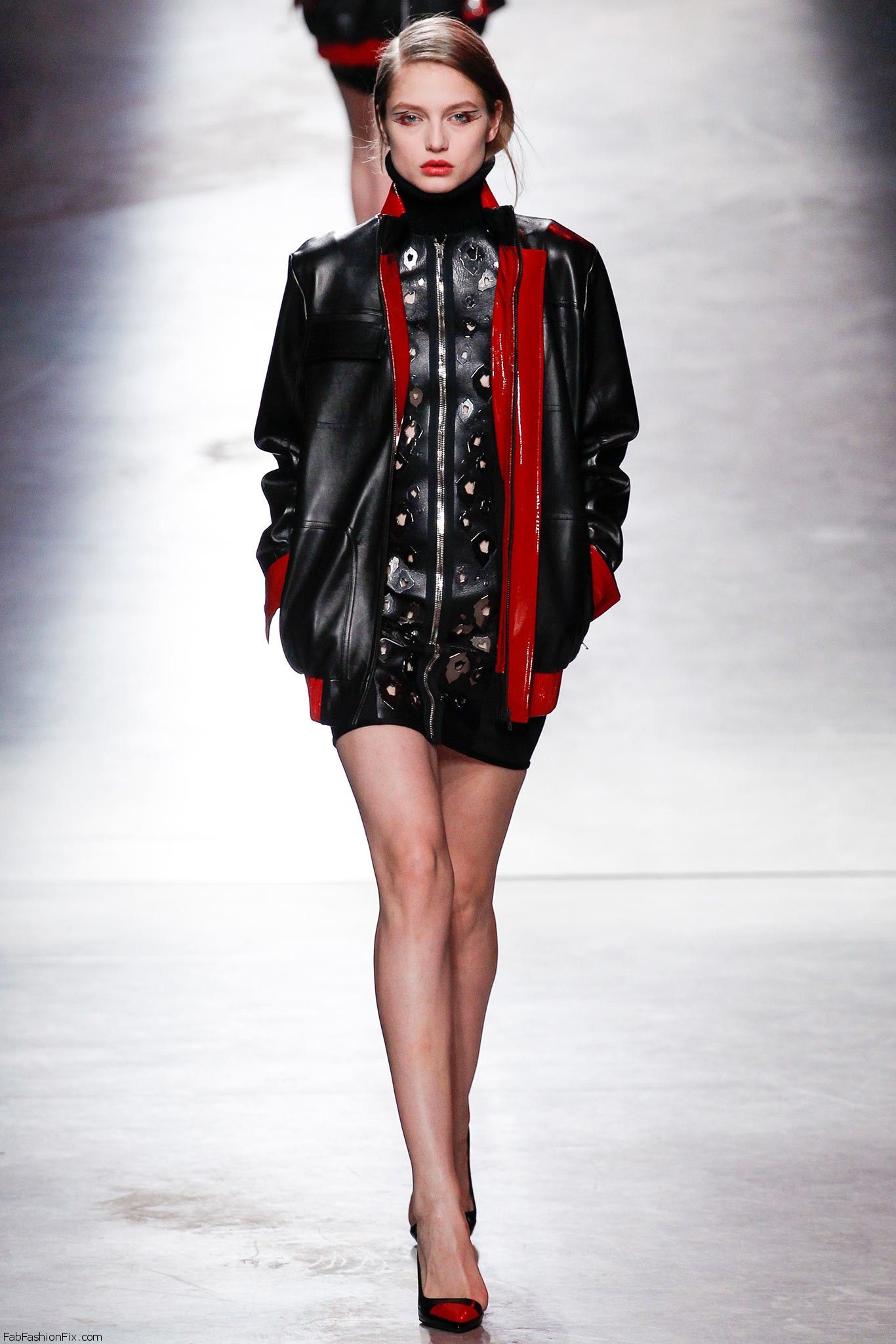 Anthony Vaccarello fall/winter 2014 collection – Paris fashion week ...