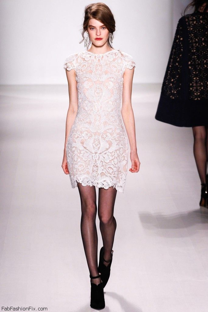 Tadashi Shoji fall/winter 2014 collection – New York fashion week | Fab ...