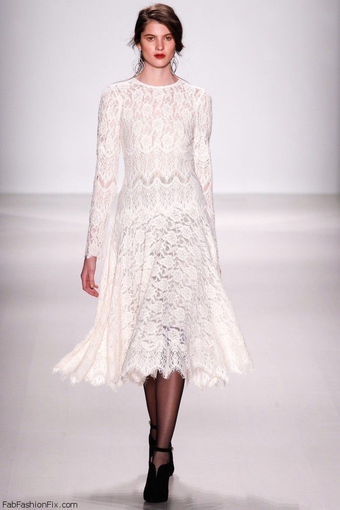 Tadashi Shoji fall/winter 2014 collection – New York fashion week | Fab ...