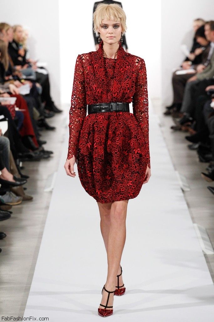 Oscar De La Renta fall/winter 2014 collection – New York fashion week ...