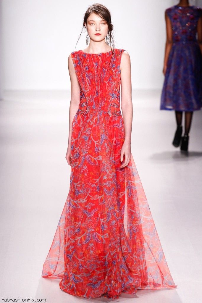 Tadashi Shoji fall/winter 2014 collection – New York fashion week | Fab ...