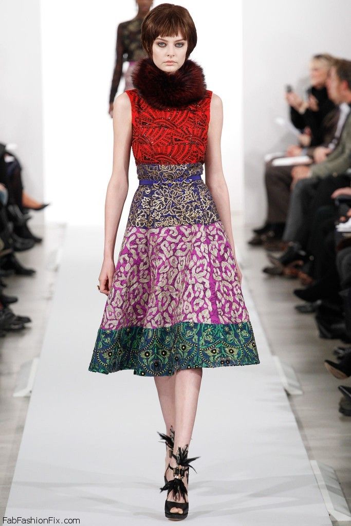 Oscar De La Renta fall/winter 2014 collection – New York fashion week ...