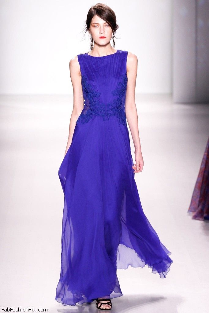 Tadashi Shoji fall/winter 2014 collection – New York fashion week | Fab ...