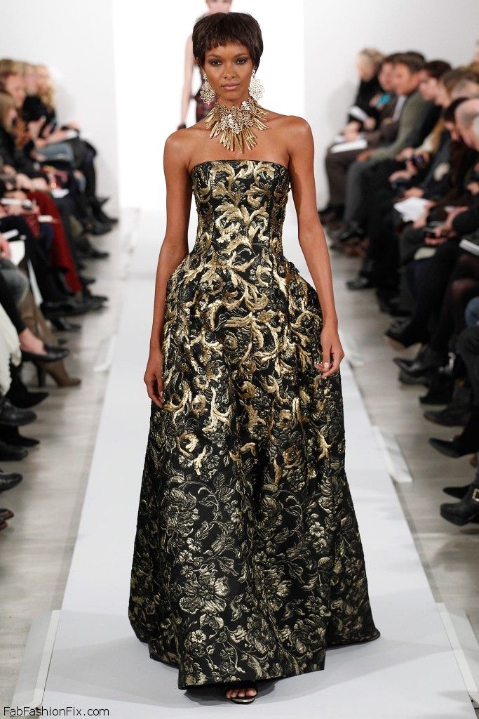 Oscar De La Renta fall/winter 2014 collection – New York fashion week ...