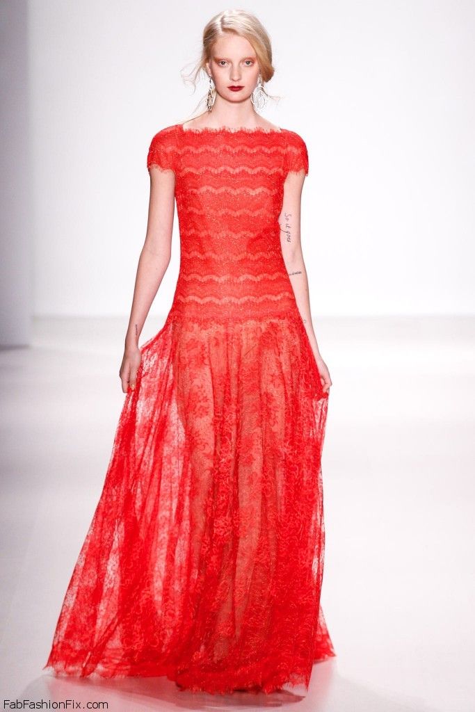 Tadashi Shoji fall/winter 2014 collection – New York fashion week | Fab ...