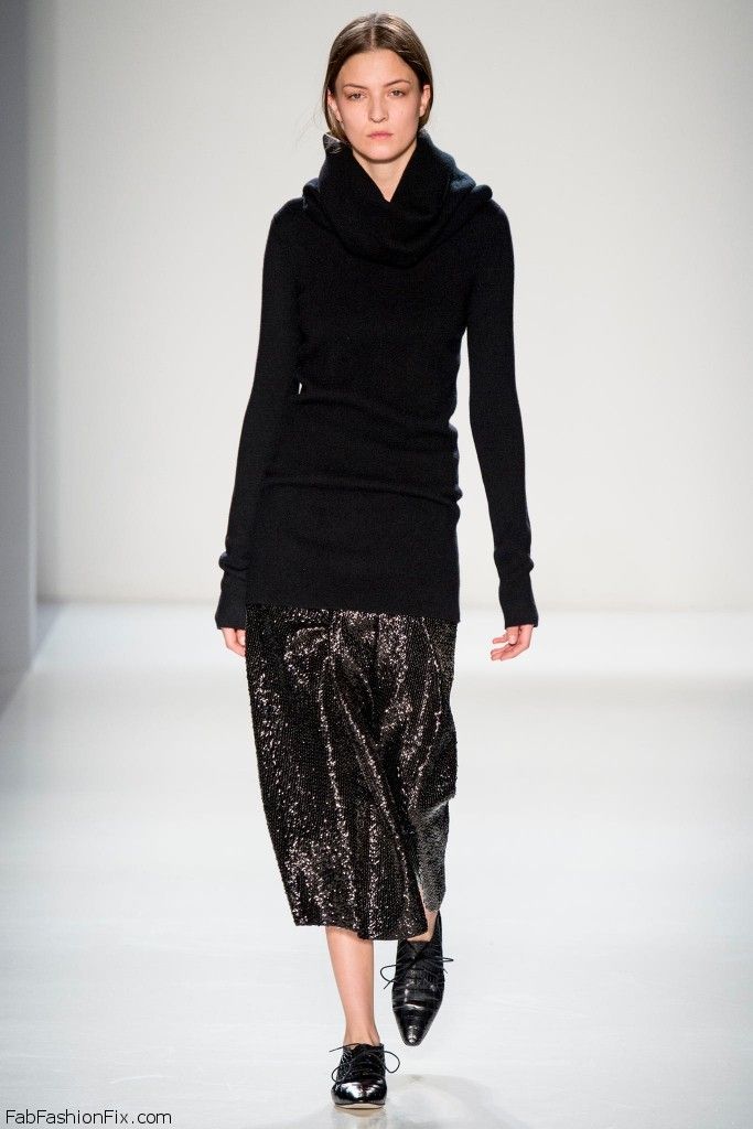 Victoria Beckham fall/winter 2014 collection – New York fashion week ...