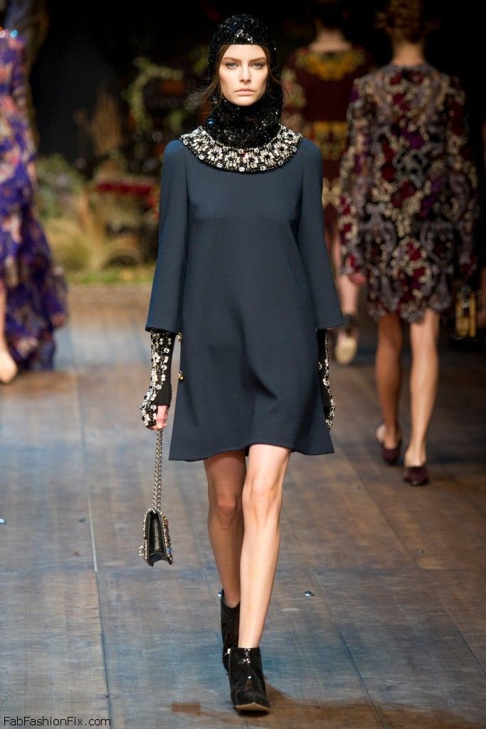 Dolce & Gabbana fall/winter 2014 collection – Milan fashion week | Fab ...