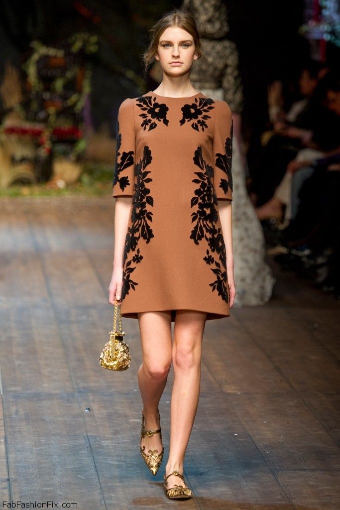 Dolce & Gabbana fall/winter 2014 collection – Milan fashion week | Fab ...