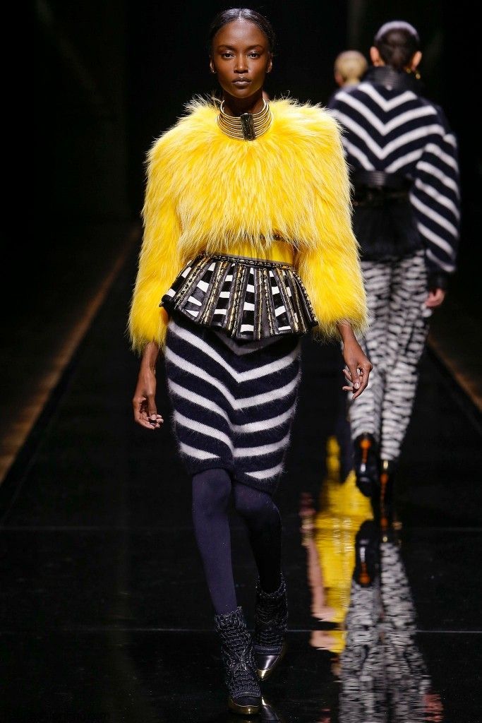 Balmain fall/winter 2014 collection – Paris fashion week | Fab Fashion Fix