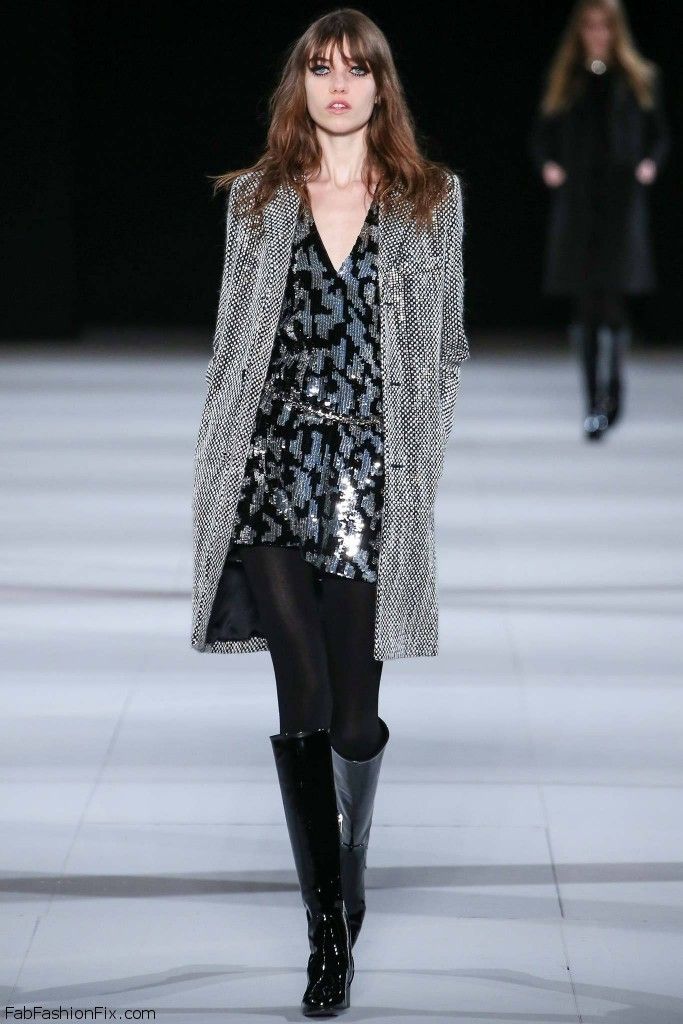 Saint Laurent fall/winter 2014 collection – Paris fashion week | Fab ...