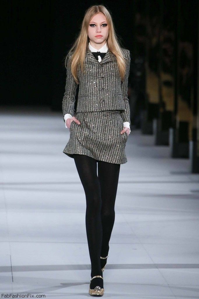 Saint Laurent fall/winter 2014 collection – Paris fashion week | Fab ...