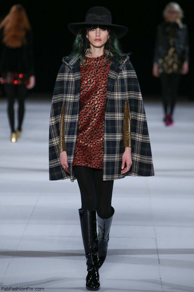 Saint Laurent fall/winter 2014 collection – Paris fashion week | Fab ...