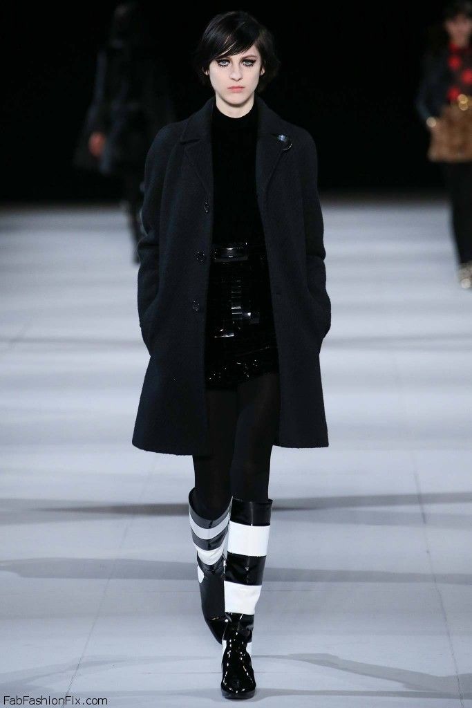 Saint Laurent fall/winter 2014 collection – Paris fashion week | Fab ...