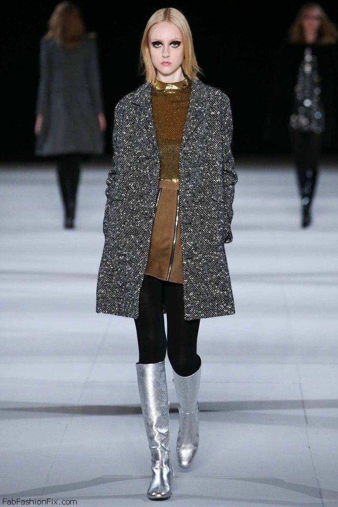 Saint Laurent fall/winter 2014 collection – Paris fashion week | Fab ...