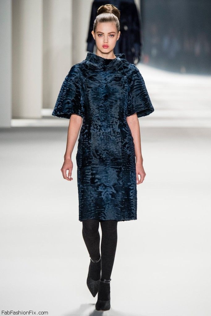 Carolina Herrera fall/winter 2014 collection – New York fashion week ...