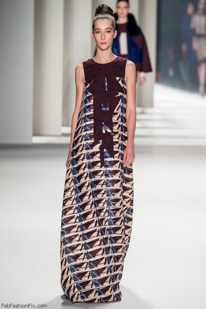 Carolina Herrera fall/winter 2014 collection – New York fashion week ...