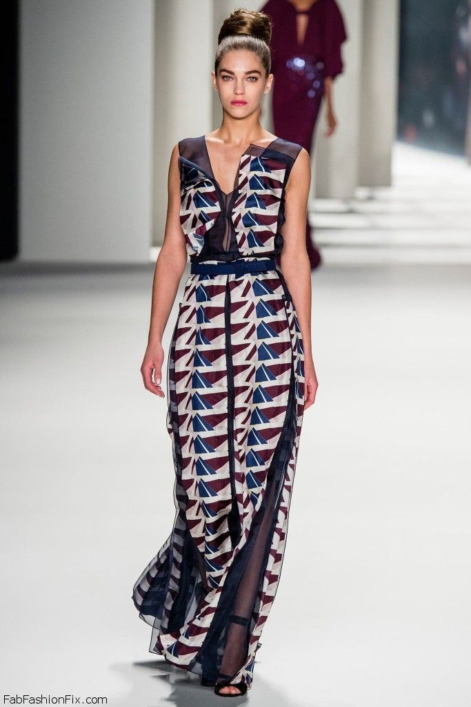 Carolina Herrera fall/winter 2014 collection – New York fashion week ...