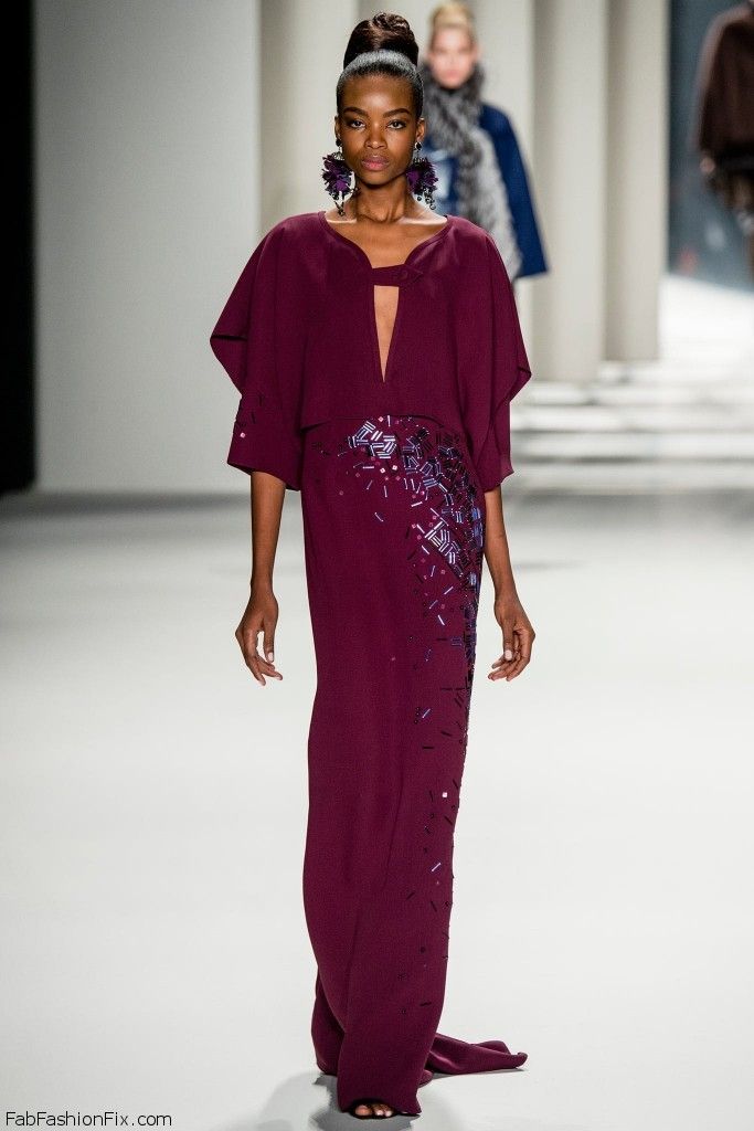 Carolina Herrera fall/winter 2014 collection – New York fashion week ...