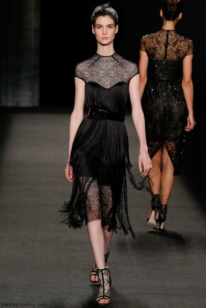 Monique Lhuillier fall/winter 2014 collection – New York fashion week ...