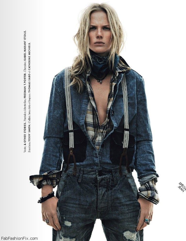 Anne Vyalitsyna for ELLE magazine France March 2014 | Fab Fashion Fix