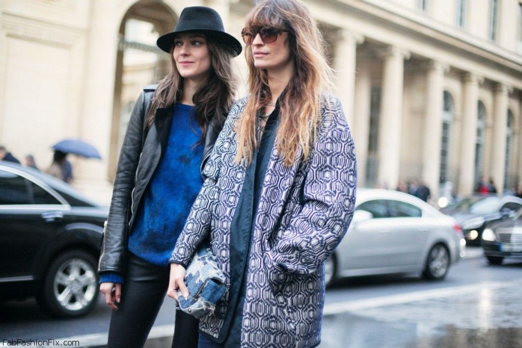 Style Watch: Best of Street Style during Paris fall 2014 fashion week ...