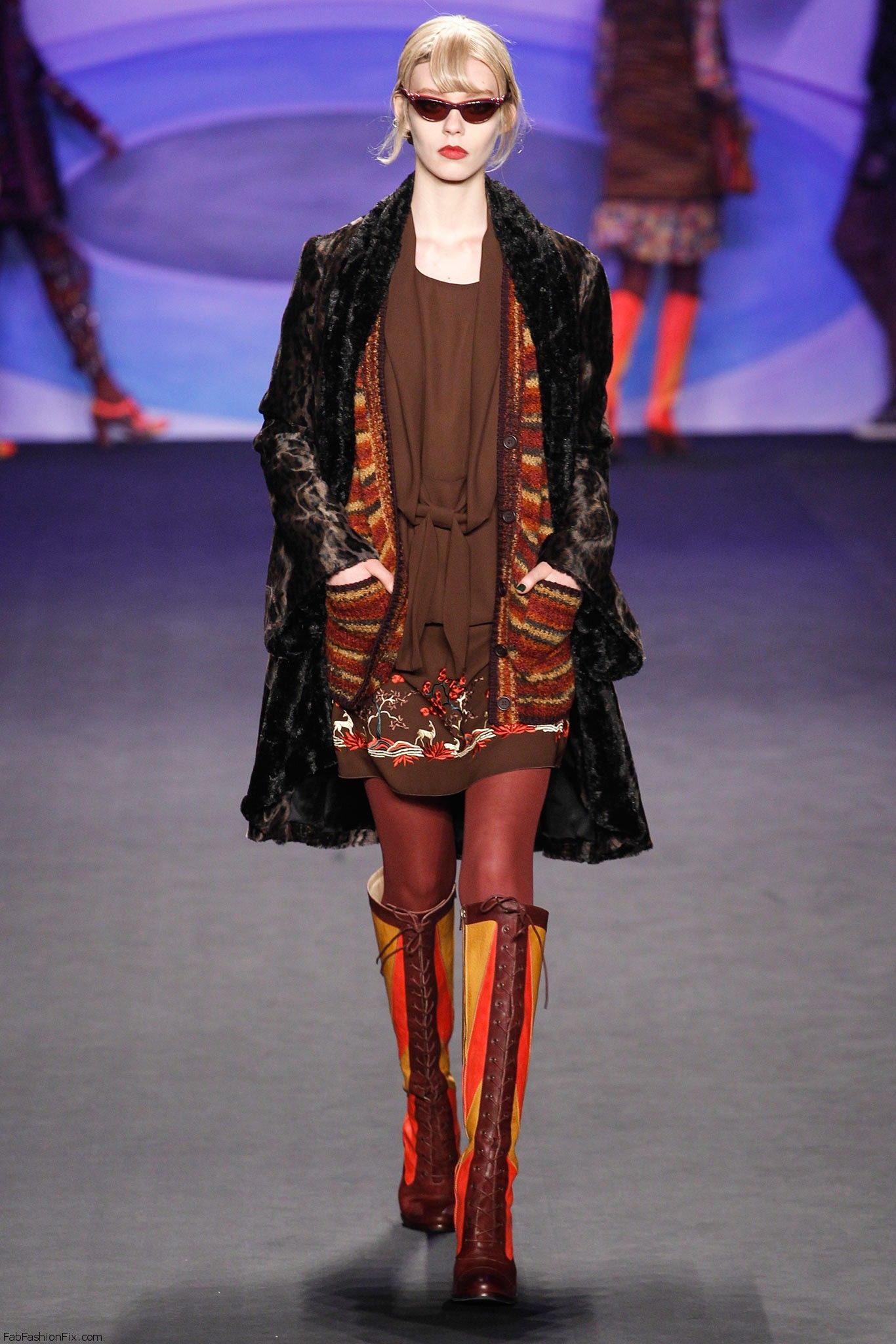 Anna Sui fall/winter 2014 collection – New York fashion week | Fab ...