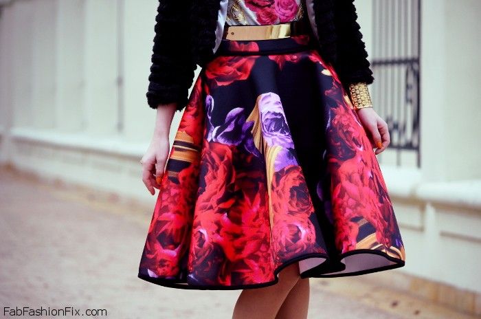 romwe skirt