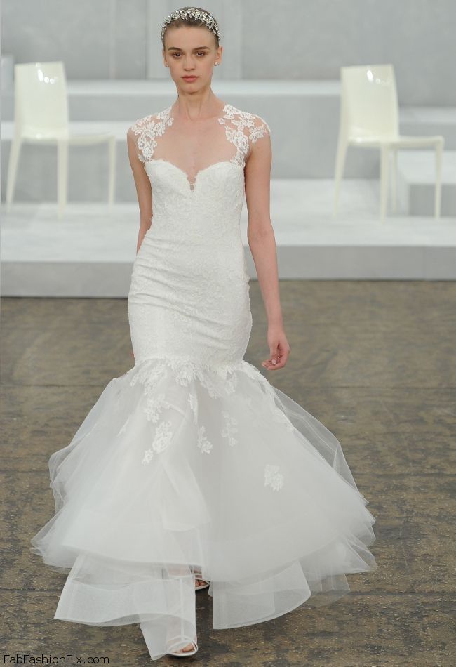 Monique Lhuillier Spring 2015 Bridal collection | Fab Fashion Fix