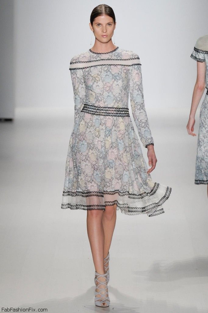 Tadashi Shoji spring/summer 2015 collection – New York fashion week ...