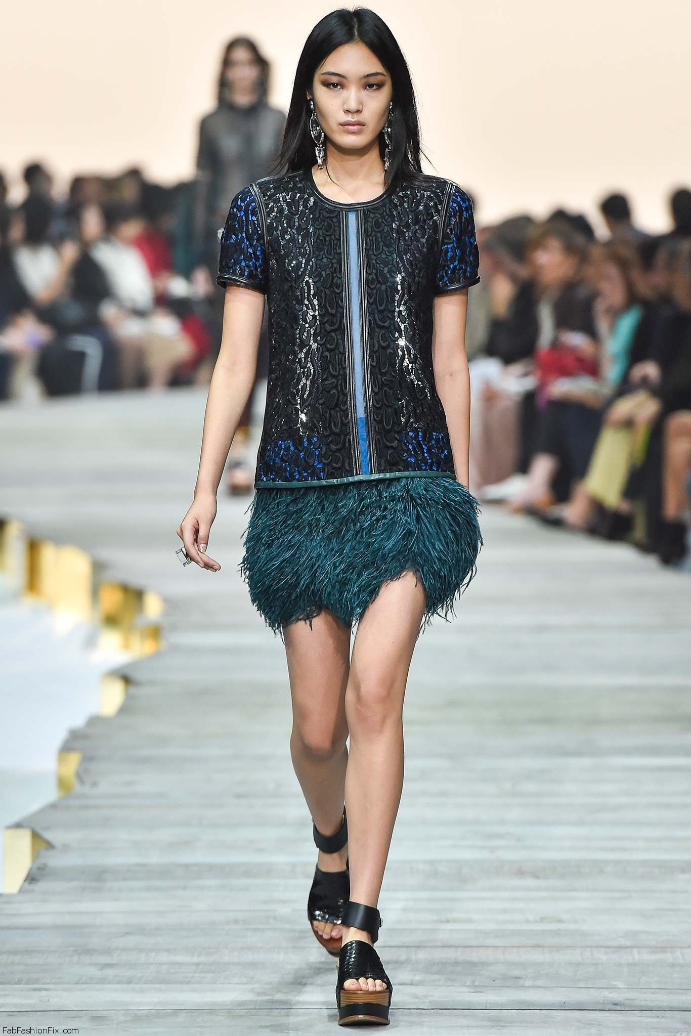 Roberto Cavalli spring/summer 2015 collection – Milan fashion week ...