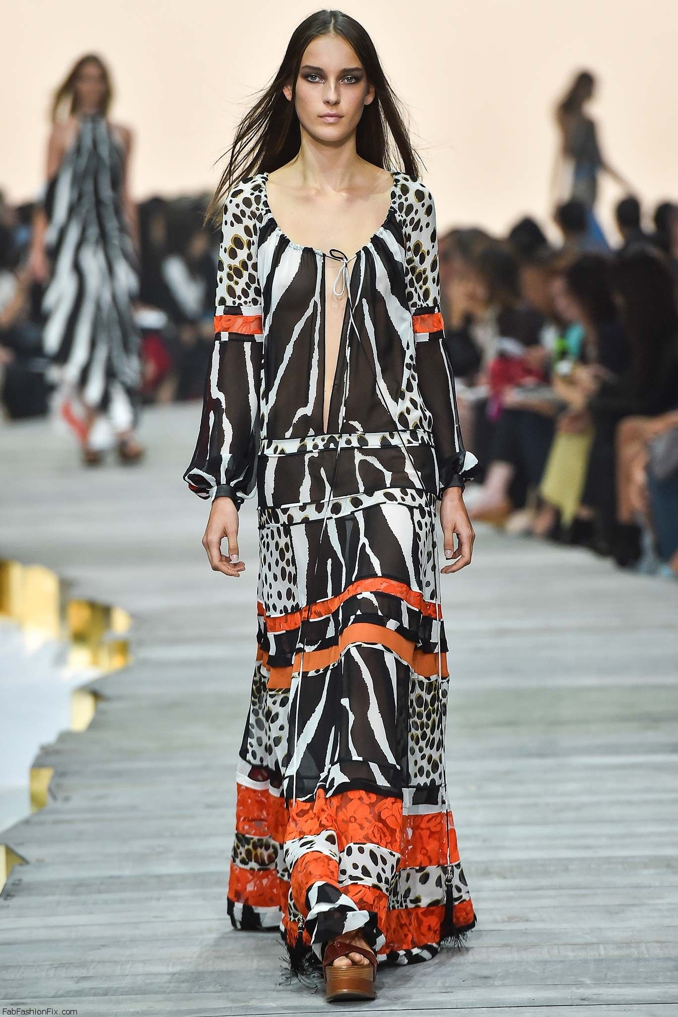 Roberto Cavalli spring/summer 2015 collection – Milan fashion week ...