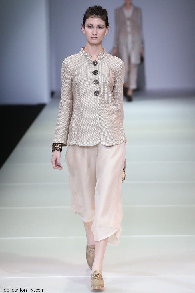 Giorgio Armani spring/summer 2015 collection – Milan fashion week | Fab ...