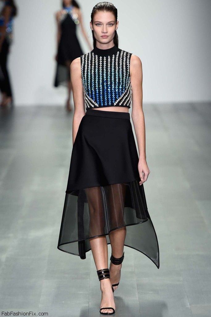 David Koma spring/summer 2015 collection – London fashion week | Fab ...