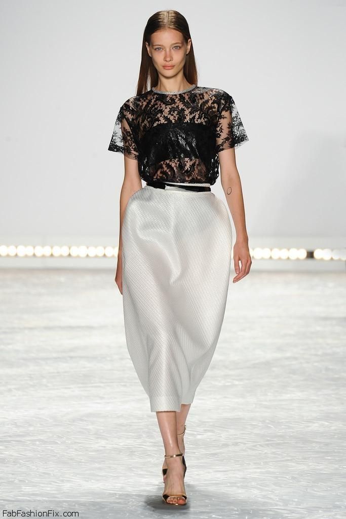 Monique Lhuillier spring/summer 2015 collection – New York fashion week ...