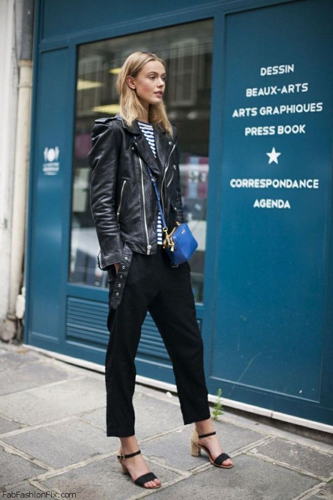 Style Watch: 30 ways to style and wear leather jacket this fall | Fab ...