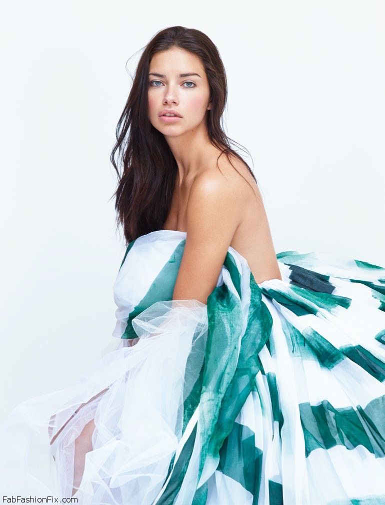 Victoria's Secret Angels wear exquisite couture for Vogue UK, November 2014