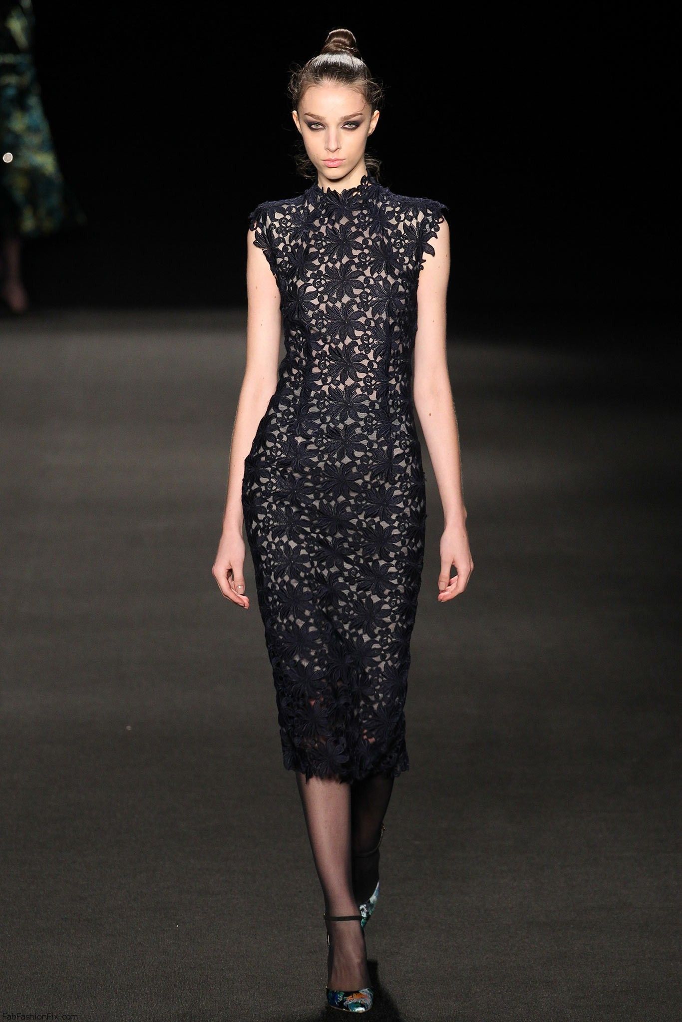 Monique Lhuillier fall/winter 2015 collection – New York fashion week ...