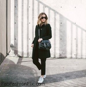 Style Watch: Wear black color this fall like fashion bloggers | Fab ...