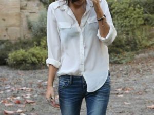 Best spring style outfit ideas with white shirt